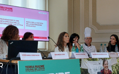 Un incontro storico: cuoche e cuochi delle mense scolastiche di Torino a Terra Madre 2026.